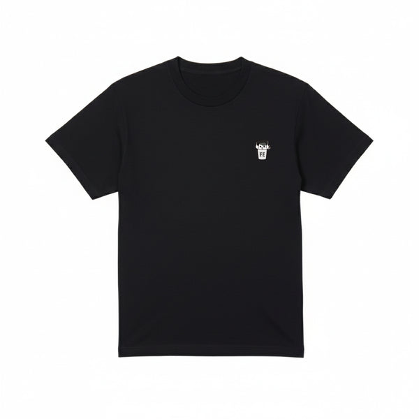 【2月2日発売開始】One Point T-Shirt（モノクロ刺繍）