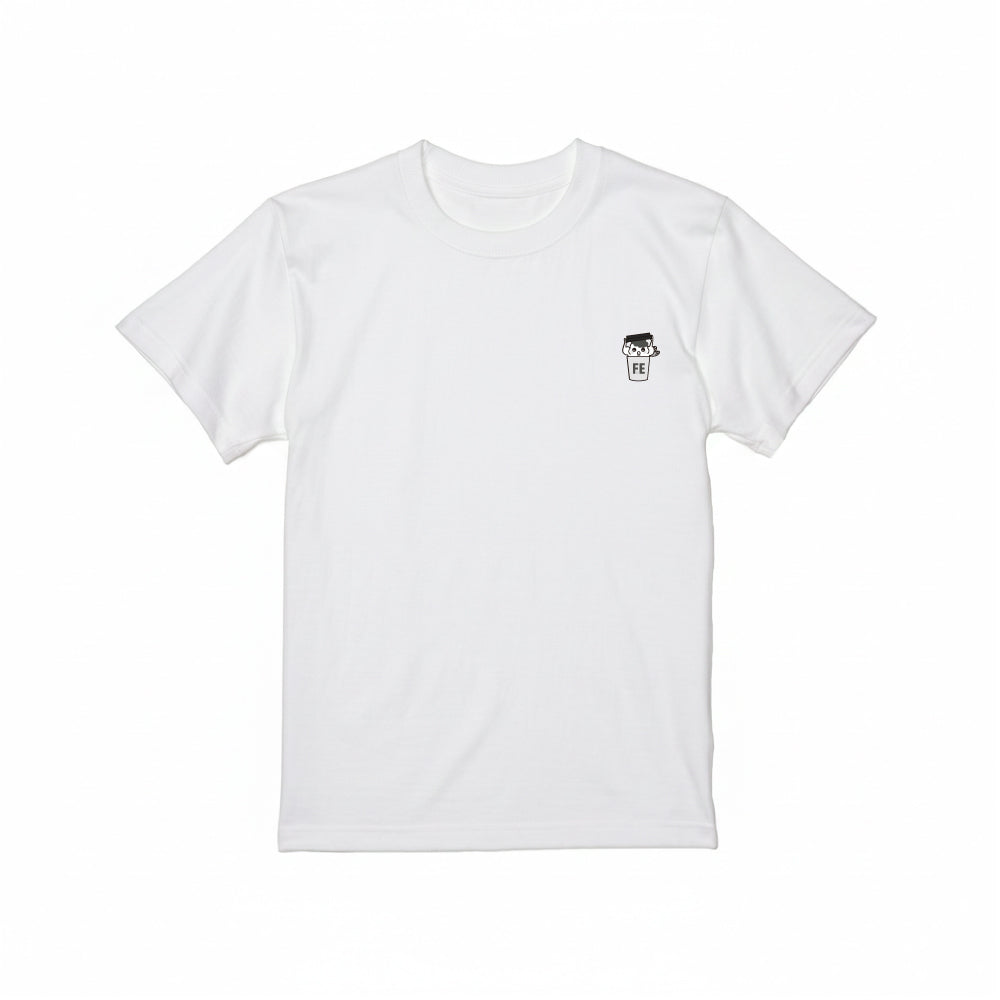One Point T-Shirt（モノクロ刺繍）